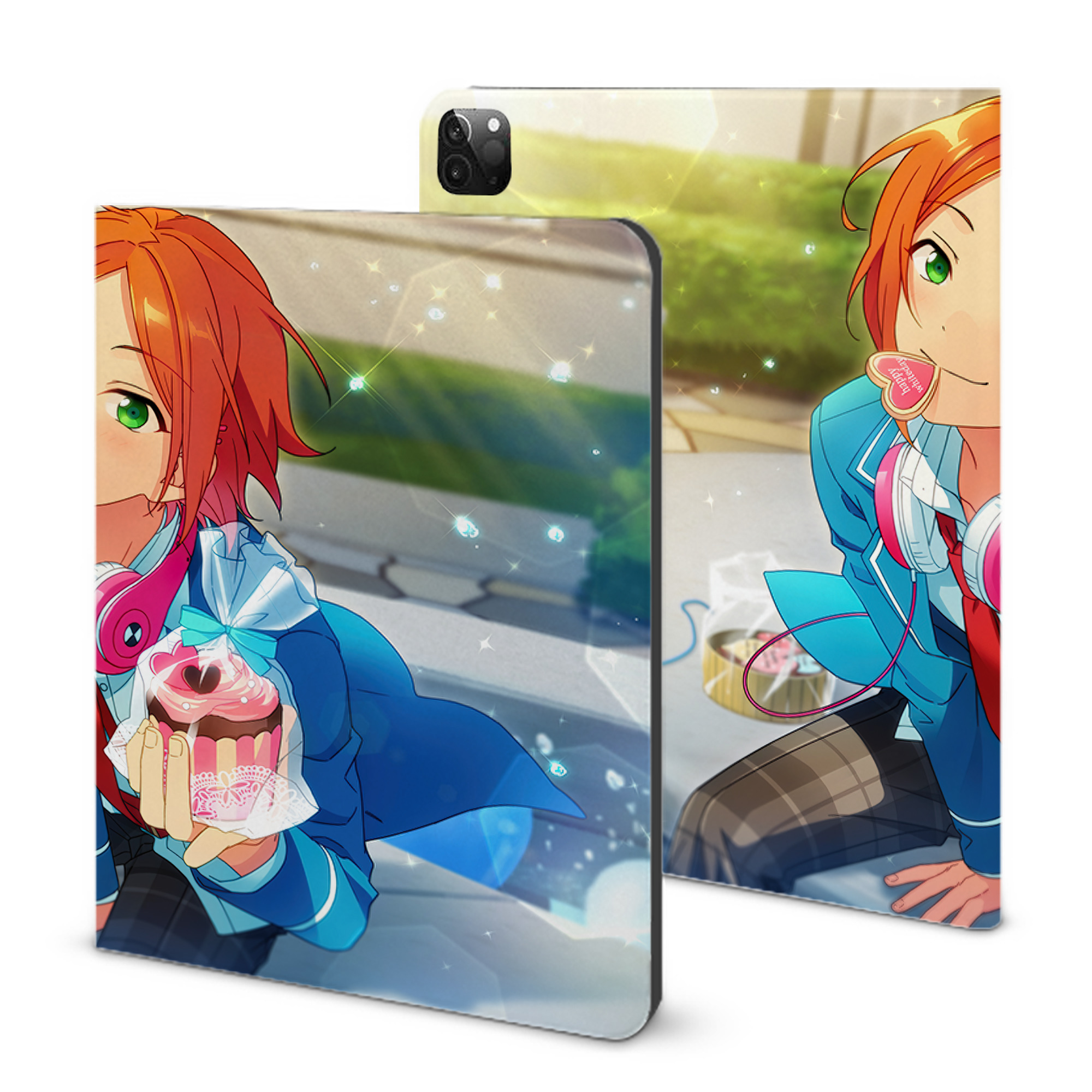 （画像用） あんさんぶるスターズ! Ensemble Stars IPadケース ペンホルダー付き ブックスタイルデザイン